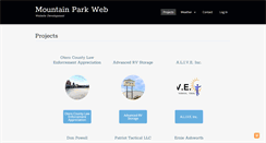 Desktop Screenshot of mountainparkweb.com